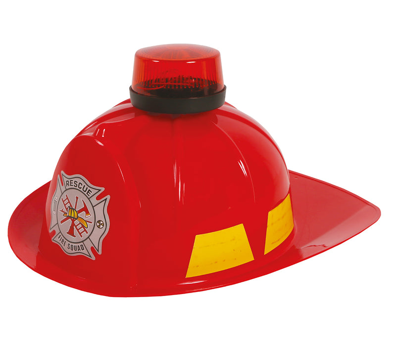 Brandweer helm met licht