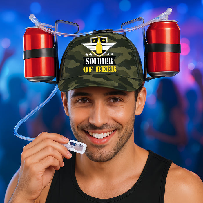 Soldaat van het bier helm