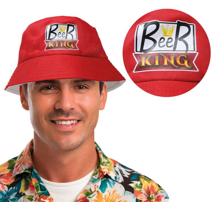 Bucket Hat Beer King