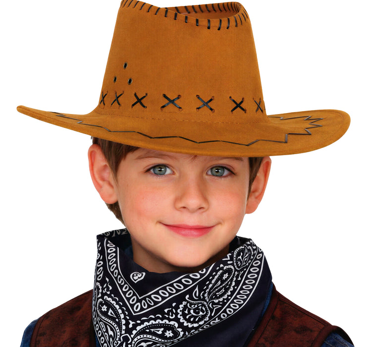 Cowboyhoed Imitatieleer Kind
