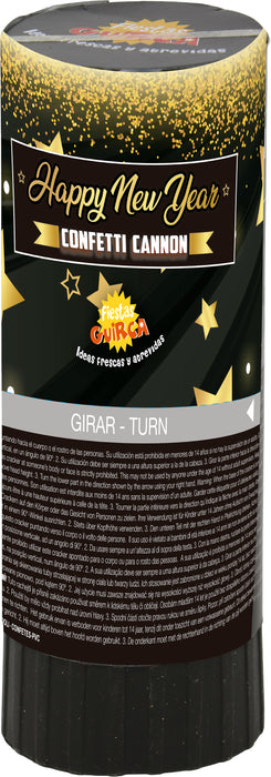 Party popper Sterren klein 3st