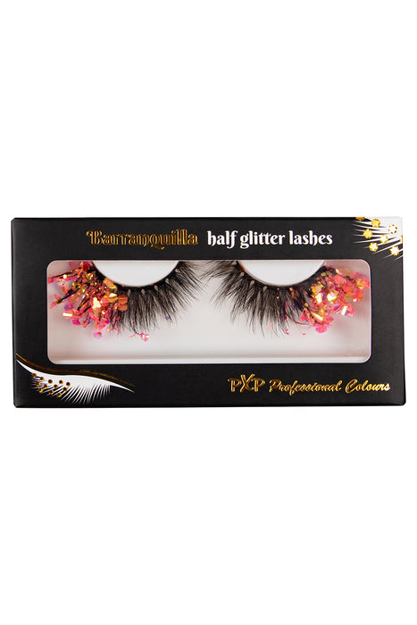 PXP Wimpers Fluoriserend glitter Barranquilla stijl