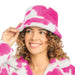 Bucket Hat Koeienprint Roze