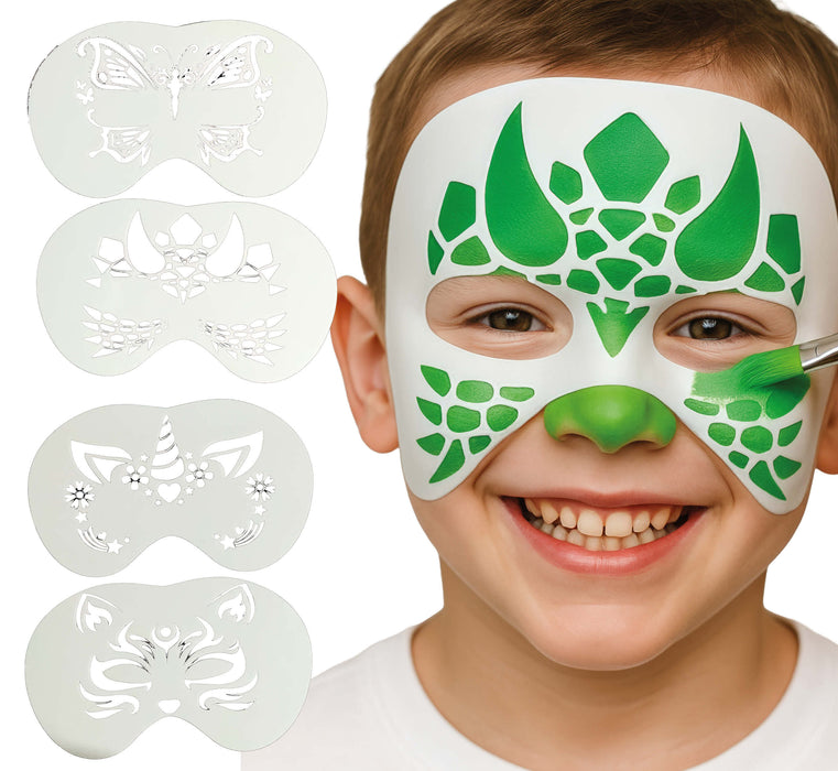 Schminksjabloon Kids Mix 4st