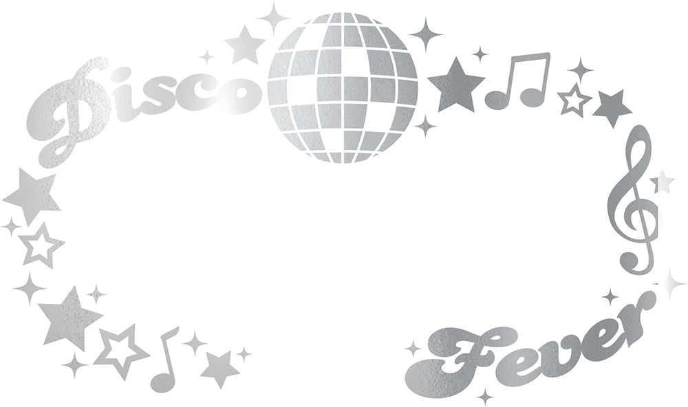 Gezichtstickers Disco Fever glitters