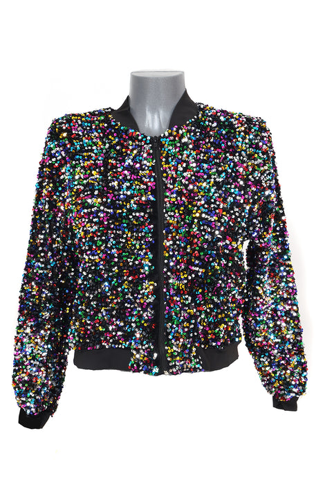 Chaks Paillettenjasje, glitterjasje voor festival, carnaval Chaks Paillettenjasje, glitterjasje voor festival, carnaval