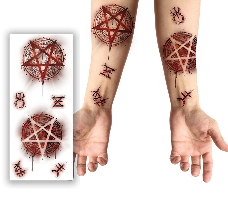 Plaktattoos satanisch