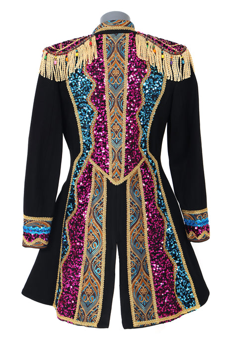 Carnavalsjas Pink Blue Lady