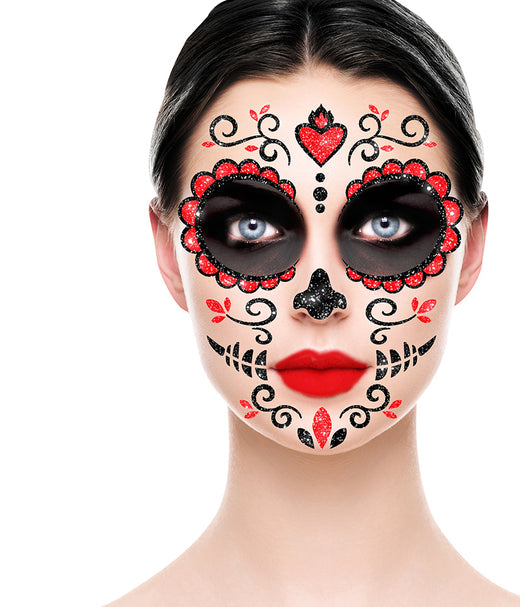 Gezicht glitters Catrina