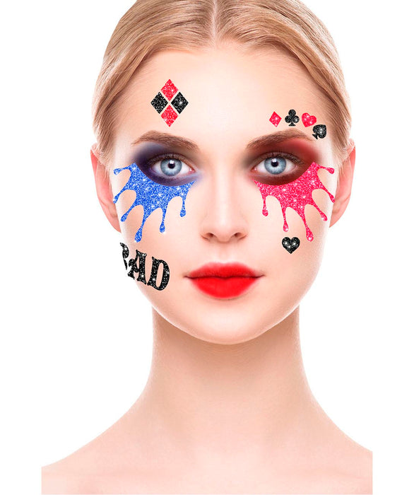 Face jewels Harley Quinn 2