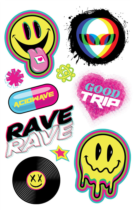 Plaktattoos Rave Trip
