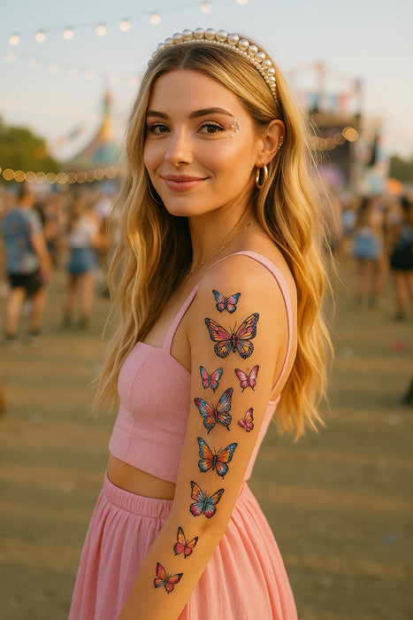 Plaktattoos Vlinders