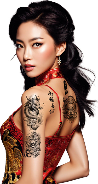Plaktattoos Asian
