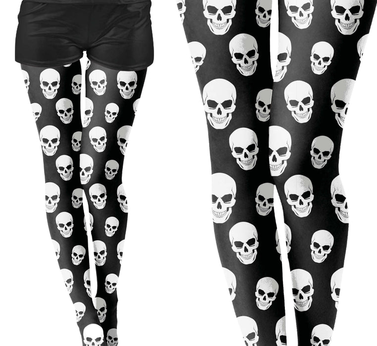 Legging met Doodskoppen