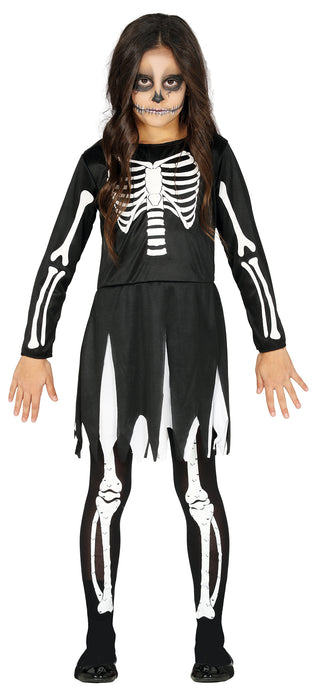 Skeleton leggings kinderen