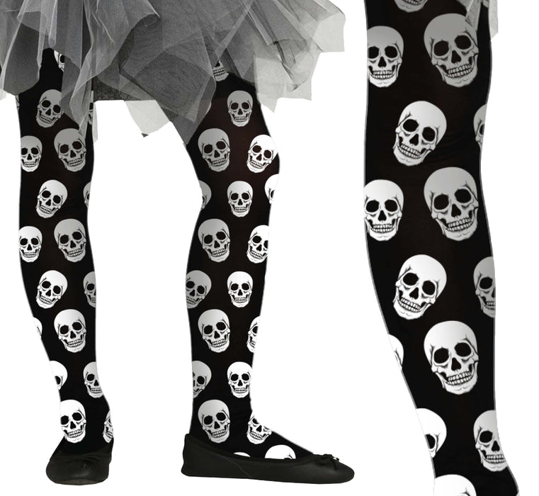 Skull leggings kinderen