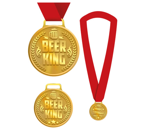 Medaille Beer King
