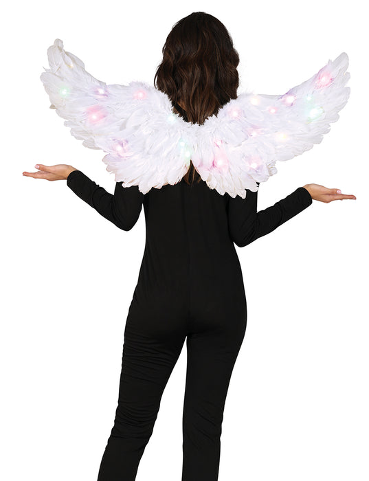 Vleugels Wit met LED