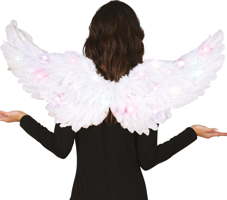 Vleugels Wit met LED