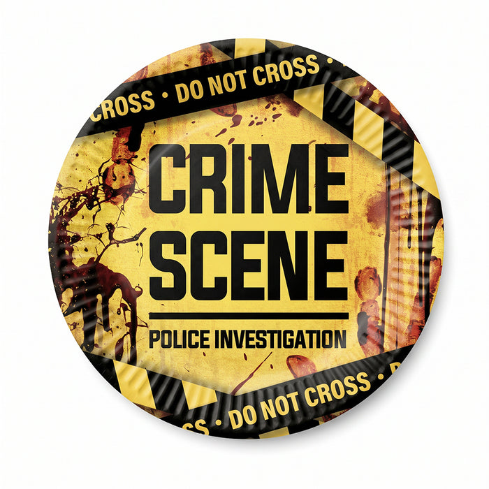 Bordjes Crime Scene 23cm 6st
