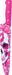 Detail roze schedelmes