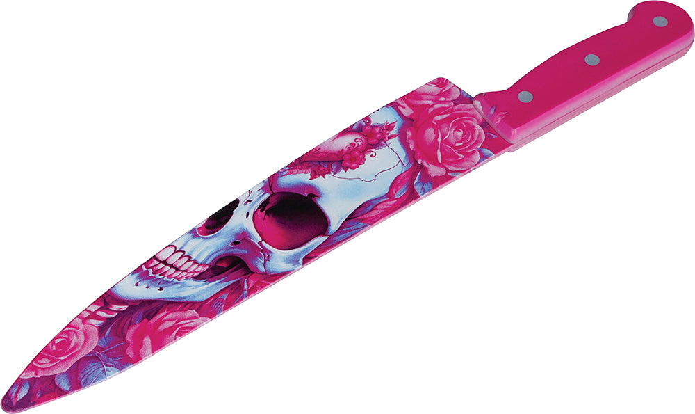 Mes schedel roze zijaanzicht