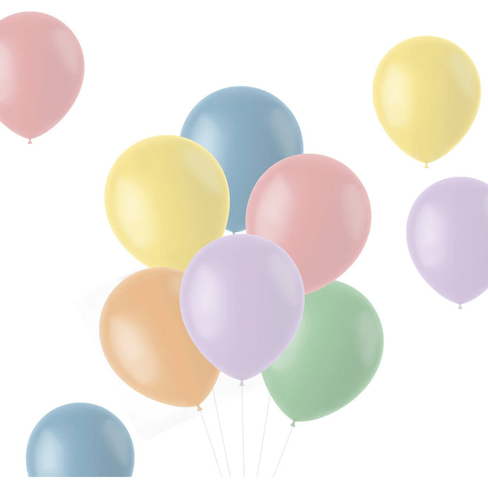 Ballonnen mix van kleuren - biologisch afbreekbaar
