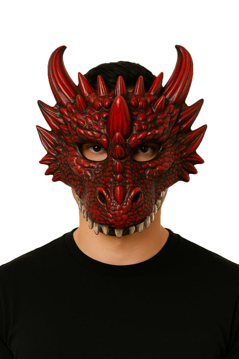 Foam halfmasker Draak