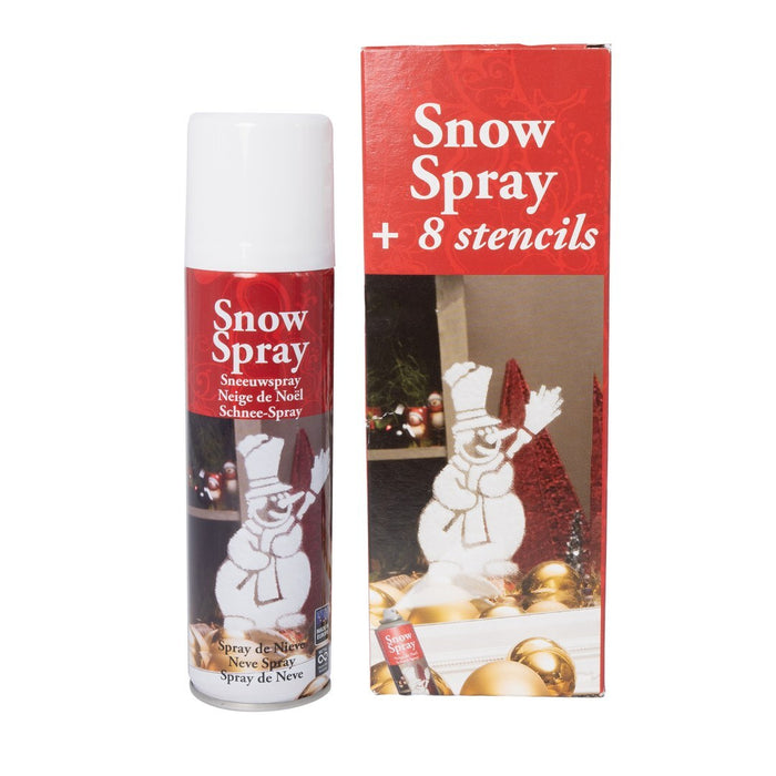 Sneeuw Spray in Spuitbus met Stencils