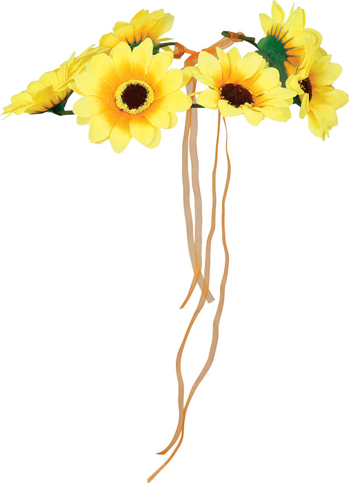 Hoofdband Daisy Yellow