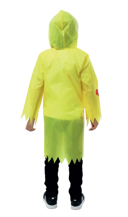 Gele Regenjas met bloed voor kinderen