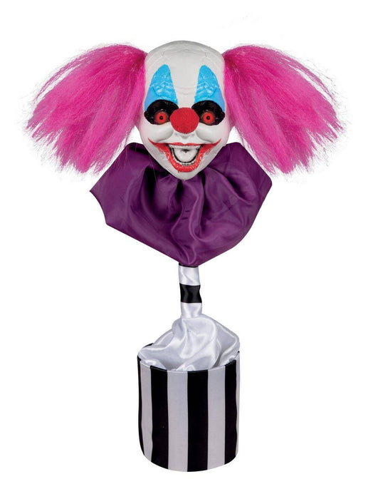 Halloweendeco Pink Clown