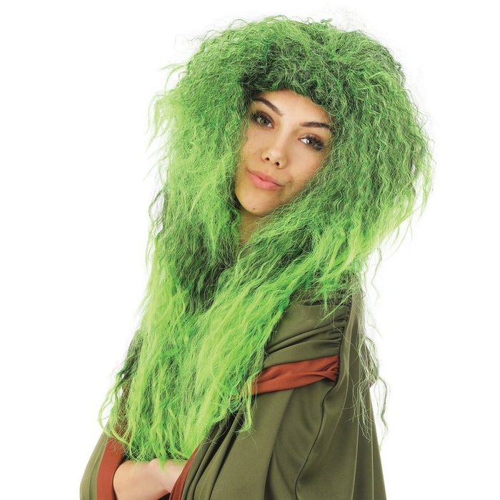 Pruik Groene Heks
