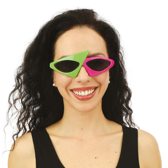 Partybril Neon Duo Cat Eye