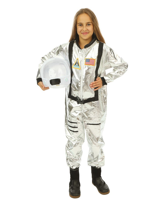 Kinderkostuum Astronaut Zilver