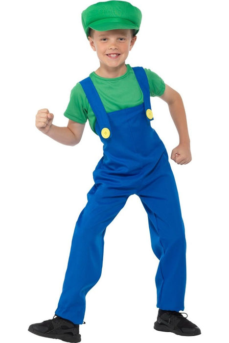 Kinderkostuum Luigi