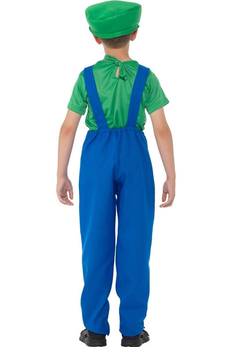 Kinderkostuum Luigi