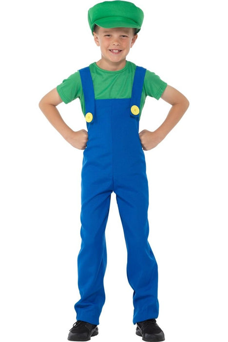 Kinderkostuum Luigi