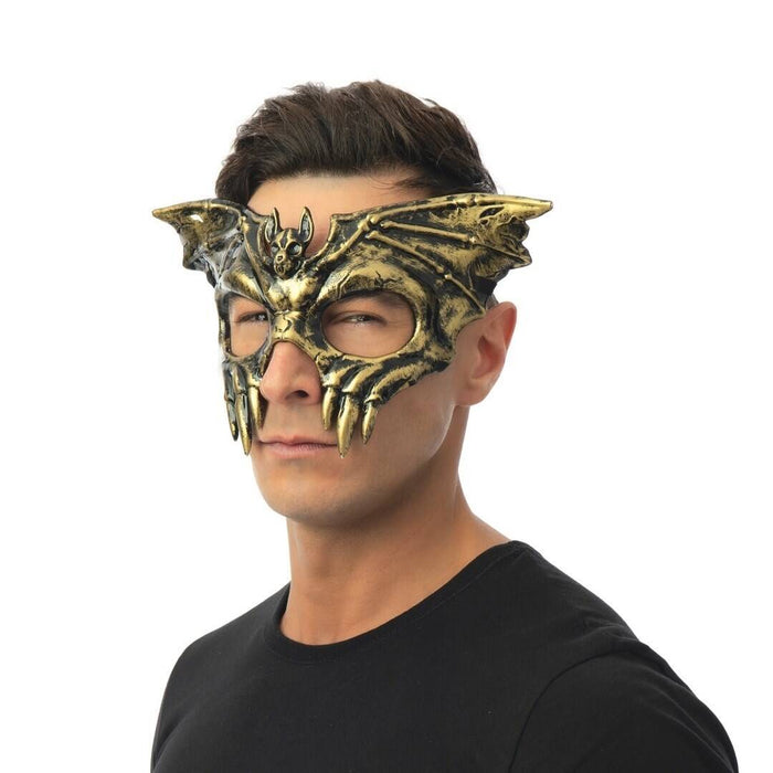 Oogmasker Vleermuis goud