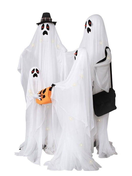 Halloweendeco Spokenfamilie van 4 - 160cm