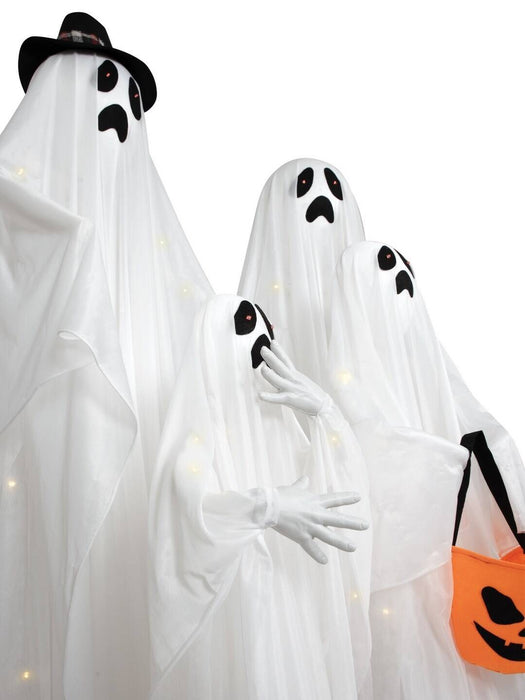 Halloweendeco Spokenfamilie van 4 - 160cm