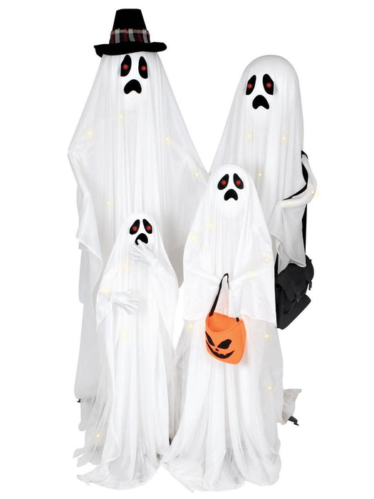 Halloweendeco Spokenfamilie van 4 - 160cm