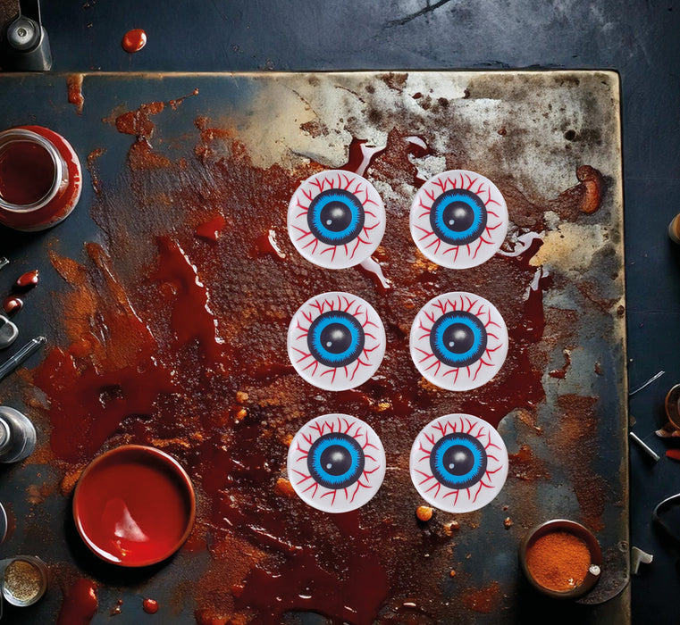 Set van 6 losse oogballen