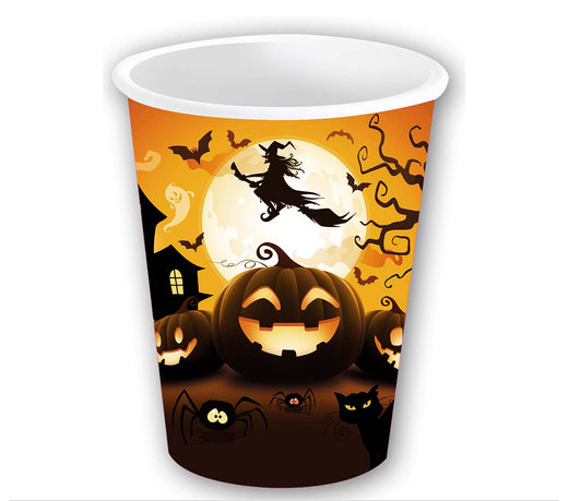 Bekertjes Halloween pompoen