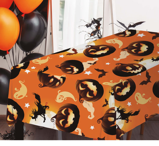 Tafelkleed Halloweeen pompoen