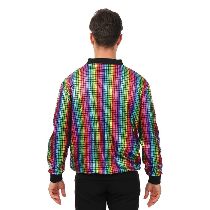 Trainingsjas Disco Rainbow unisex