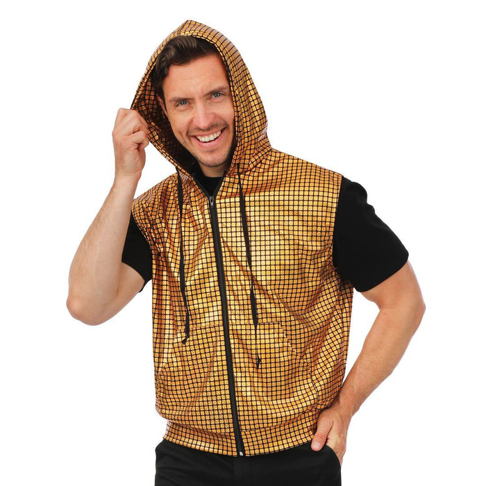 Bodywarmer Disco Gold unisex