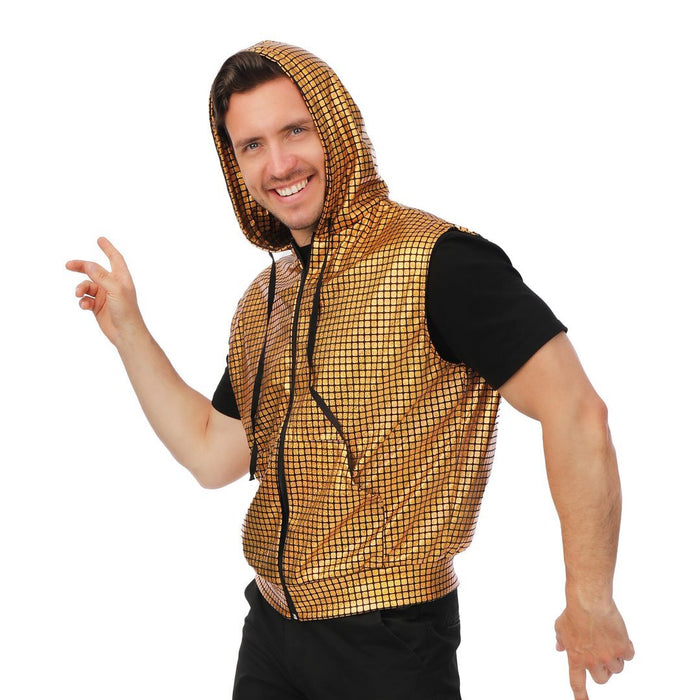 Bodywarmer Disco Gold unisex