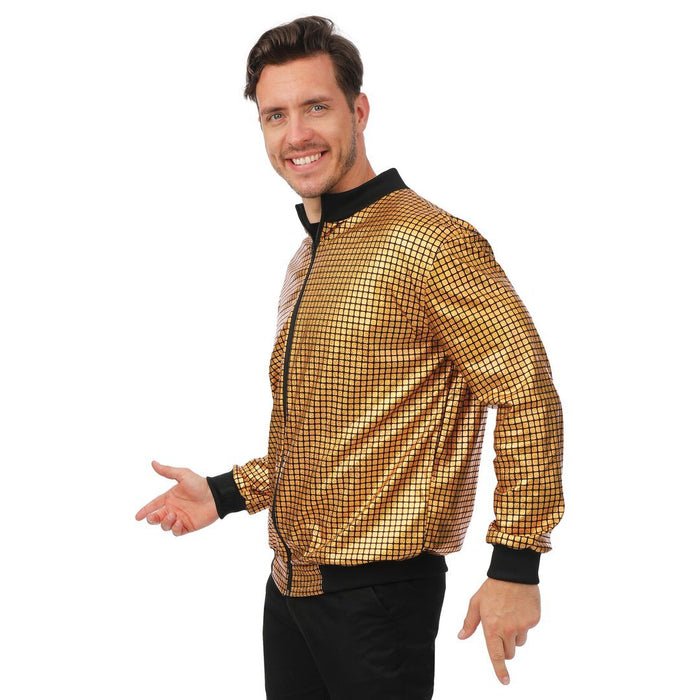 Trainingsjas Disco Gold unisex