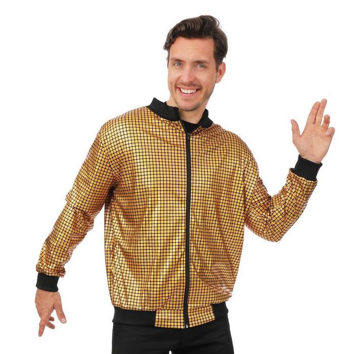Trainingsjas Disco Gold unisex